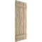 Ekena Millwork Rustic Three Board Spaced Board-n-Batten Riverwood Faux Wood Shutters, 17 1/2W x 48H, PR SHUBSS17X48RWPR - alternate 16